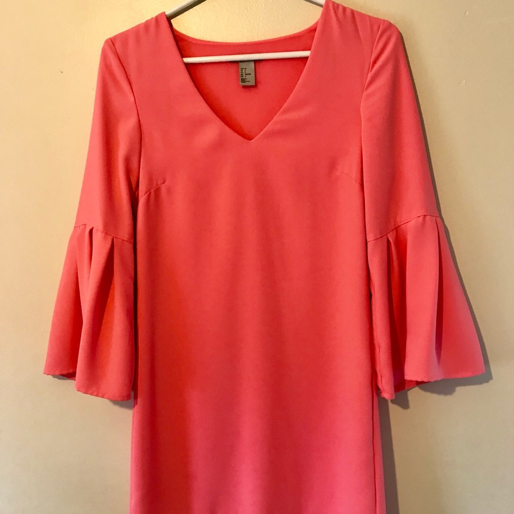 Pink Shift Dress